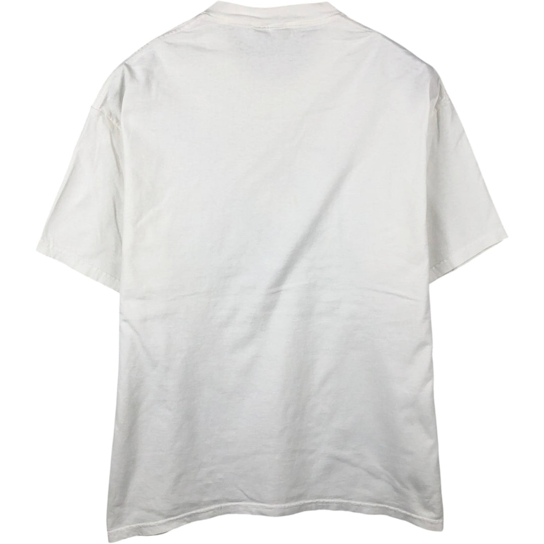 90'S Lee Print T-Shirt, Men's Size XL (Equivalent), Vintage cotton white type Vintage Second Hand