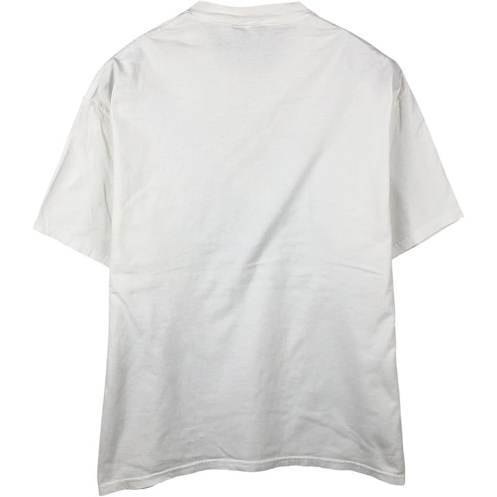 90'S Lee Print T-Shirt, Men's Size XL (Equivalent), Vintage cotton white type Vintage Second Hand