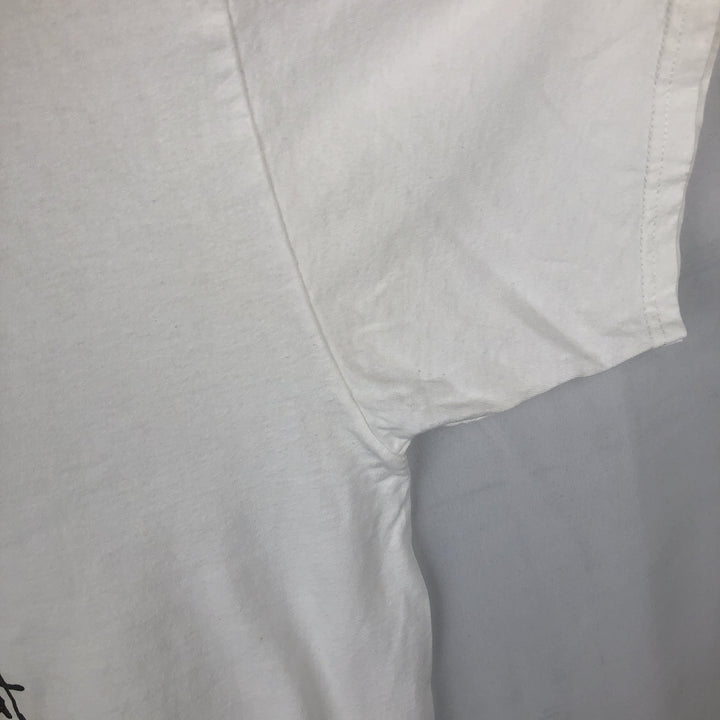 90'S Lee Print T-Shirt, Men's Size XL (Equivalent), Vintage cotton white type Vintage Second Hand