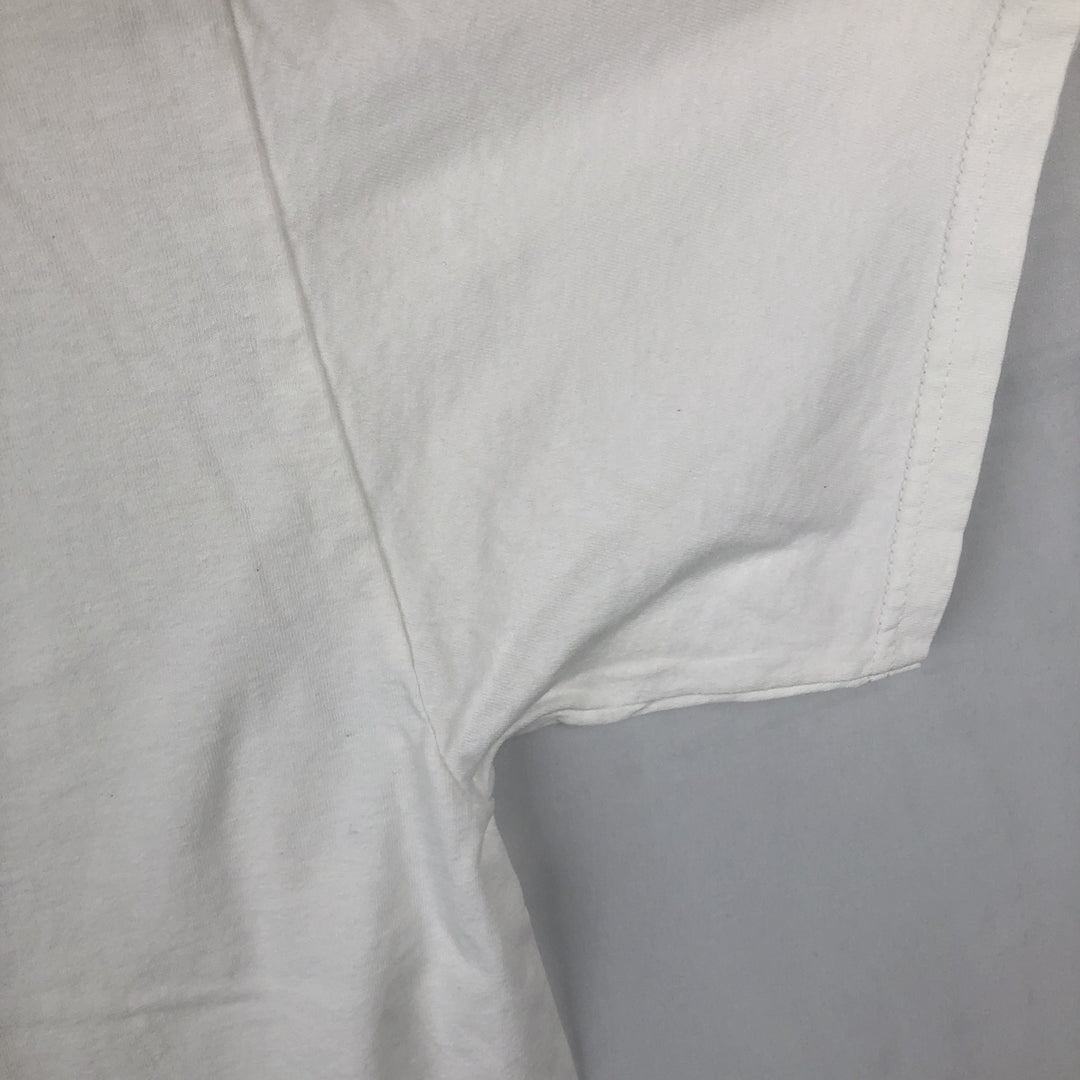 90'S Lee Print T-Shirt, Men's Size XL (Equivalent), Vintage cotton white type Vintage Second Hand