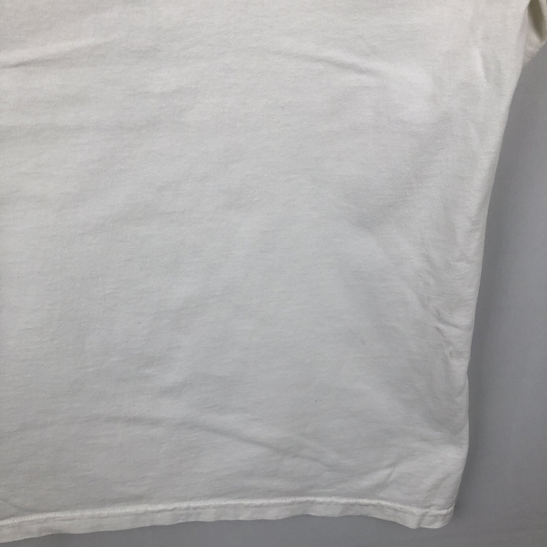 90'S Lee Print T-Shirt, Men's Size XL (Equivalent), Vintage cotton white type Vintage Second Hand