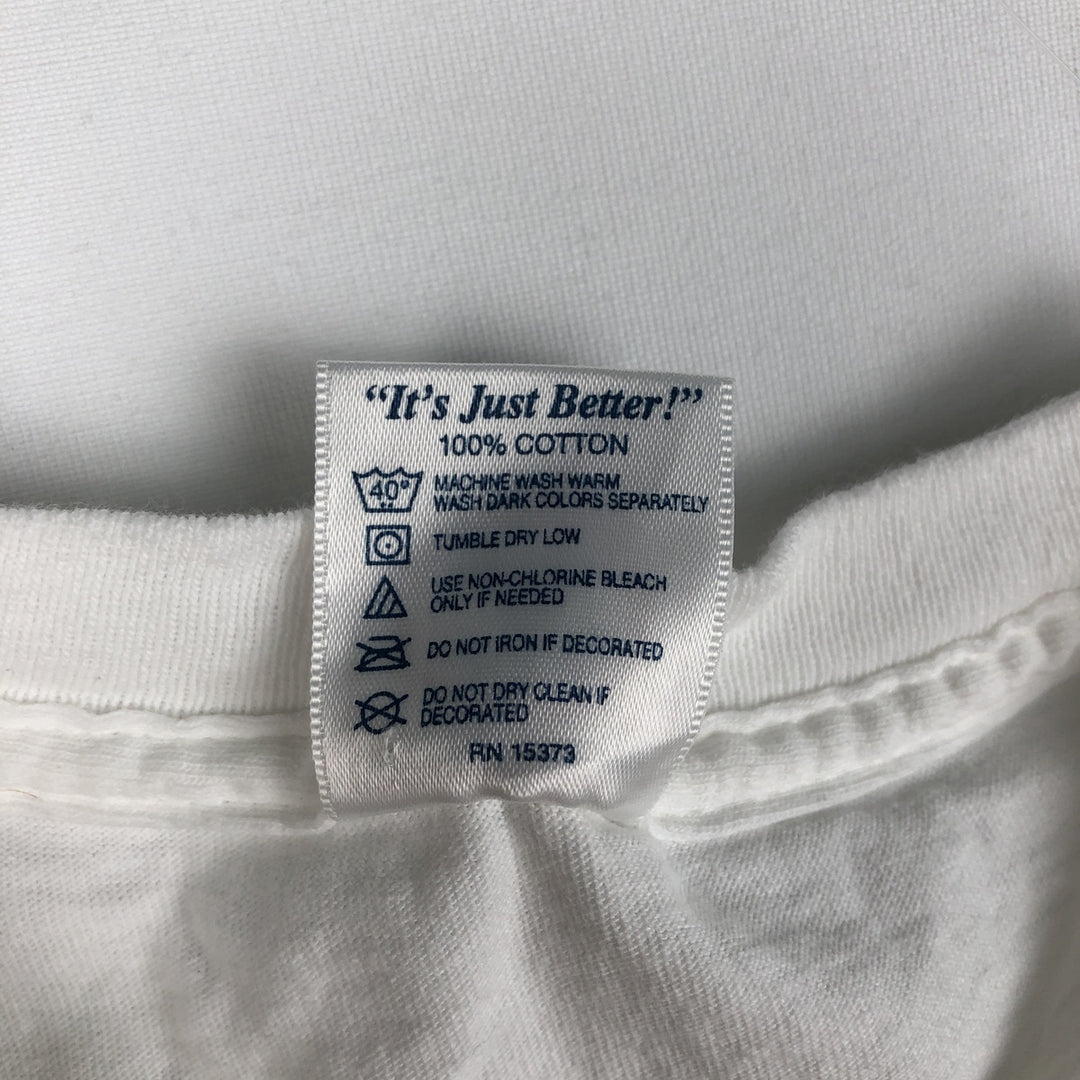 90'S Delta Jeff Foxworthy Print T-Shirt, Men's Size L (approx.), Vintage cotton white type Vintage Second Hand