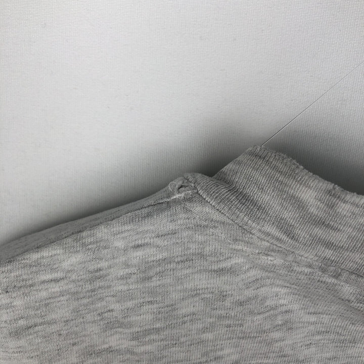 90'S Hanes BEEFY-T Printed T-shirt Made in USA Men's XL Vintage cotton gray type Vintage Second Hand