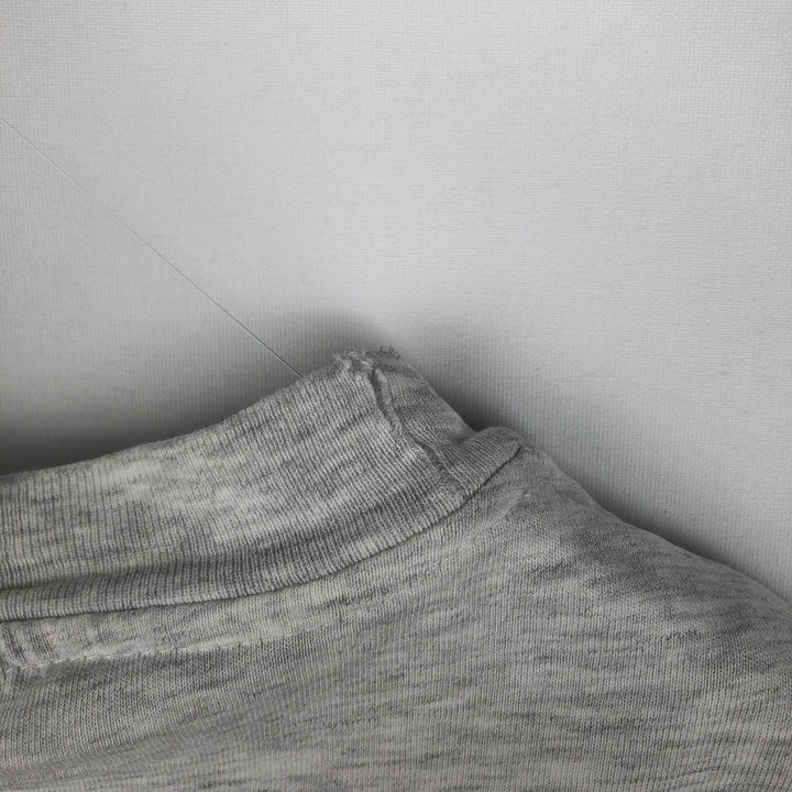 90'S Hanes BEEFY-T Printed T-shirt Made in USA Men's XL Vintage cotton gray type Vintage Second Hand