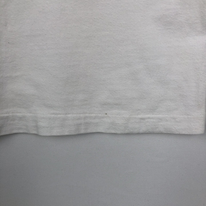 80'S Hanes THE BODY SHOP Advertising T-Shirt, Made in USA, Men's XL equivalent, Vintage cotton white type Vintage Second Hand