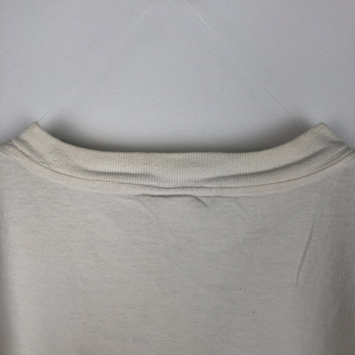 90'S WORDS FROM THE WOMB Print T-Shirt, Made in USA, Men's Size L (Equivalent), Vintage cotton white type Vintage Second Hand
