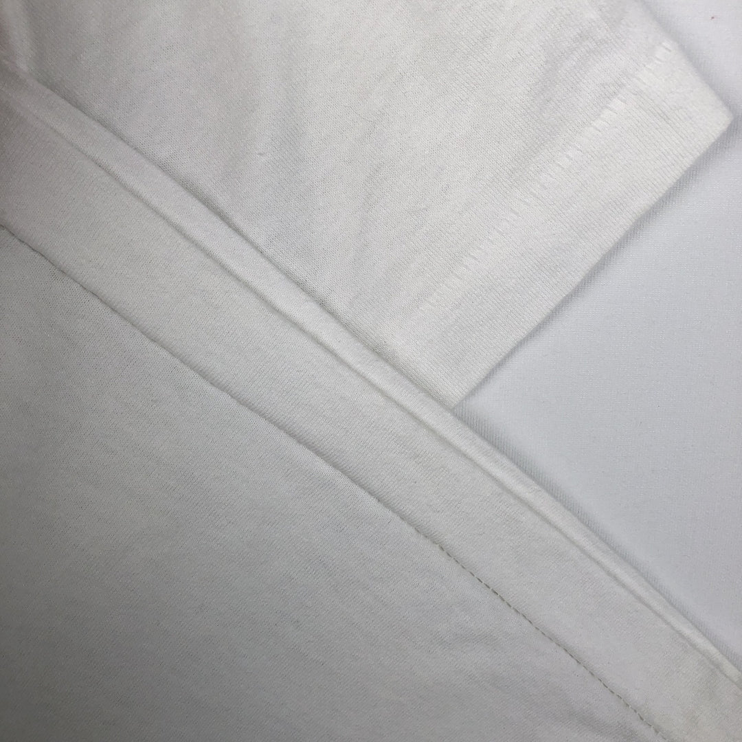 2000'S Fruit of the Loom Flag Pattern Print T-Shirt, Men's Size XL (approx.) cotton white type Vintage Second Hand