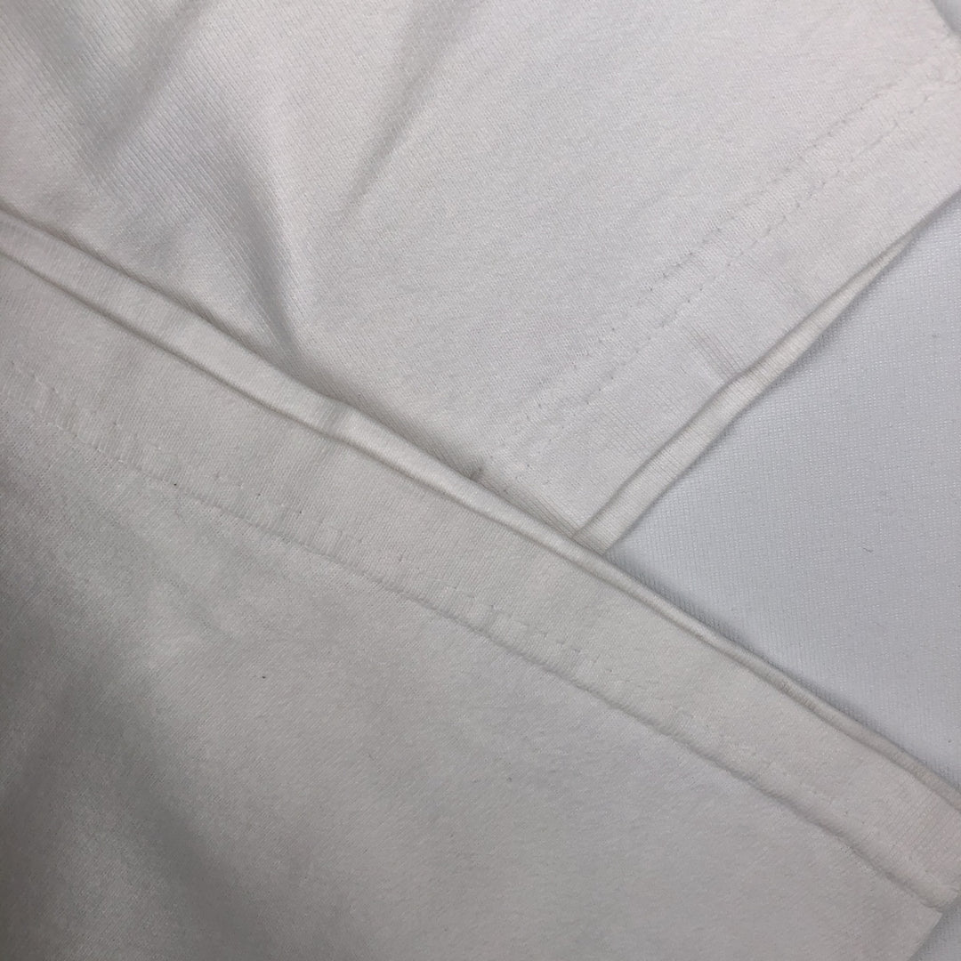90'S Hanes College T-Shirt, Men's Size XL (approx.), Vintage cotton white type Vintage Second Hand