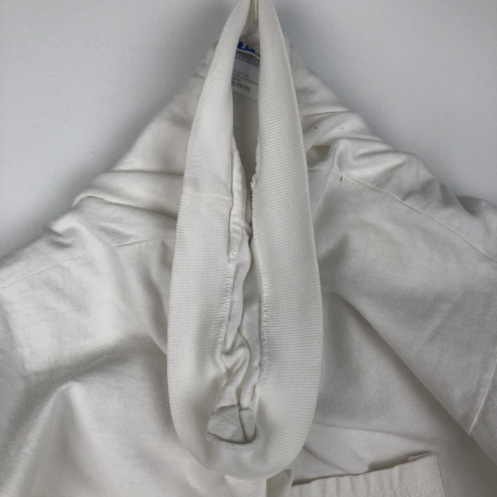 90'S Hanes College T-Shirt, Men's Size XL (approx.), Vintage cotton white type Vintage Second Hand
