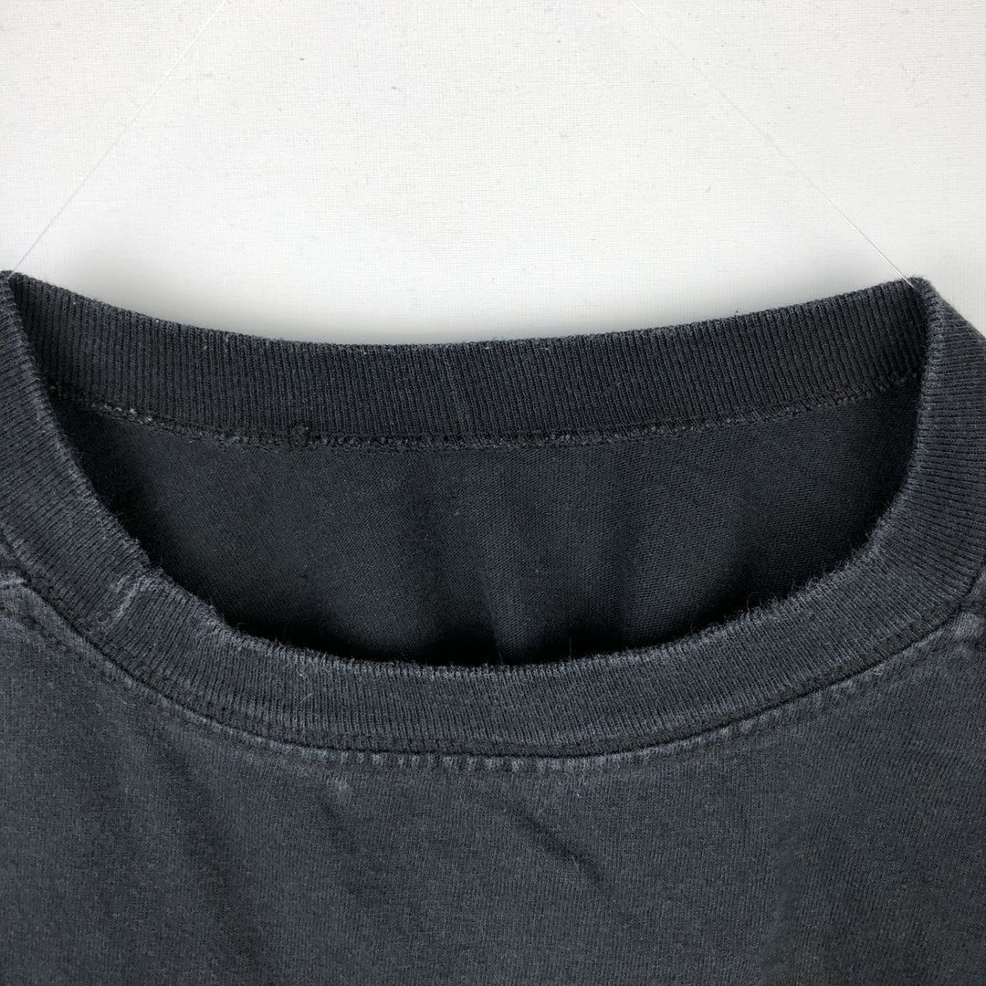 IN-N-OUT BURGER In-and-Out Burger Advertising T-shirt, Men's L size cotton black type Vintage Second Hand