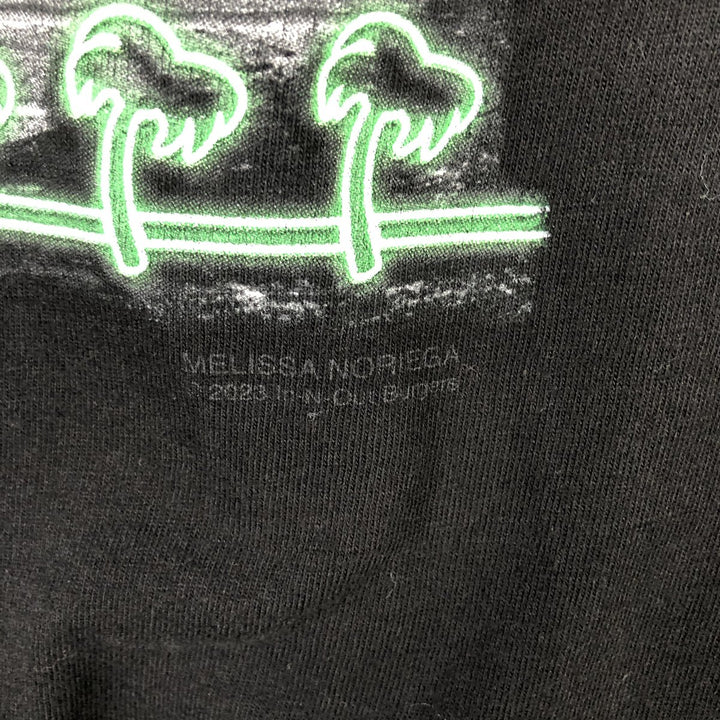IN-N-OUT BURGER In-N-Out Burger Advertising T-shirt Made in USA Men's XL size cotton black type Vintage Second Hand