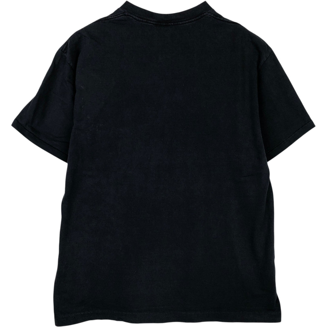 90'S Peacock Papers Advertising T-Shirt, Made in USA, Men's XL equivalent, Vintage cotton black type Vintage Second Hand