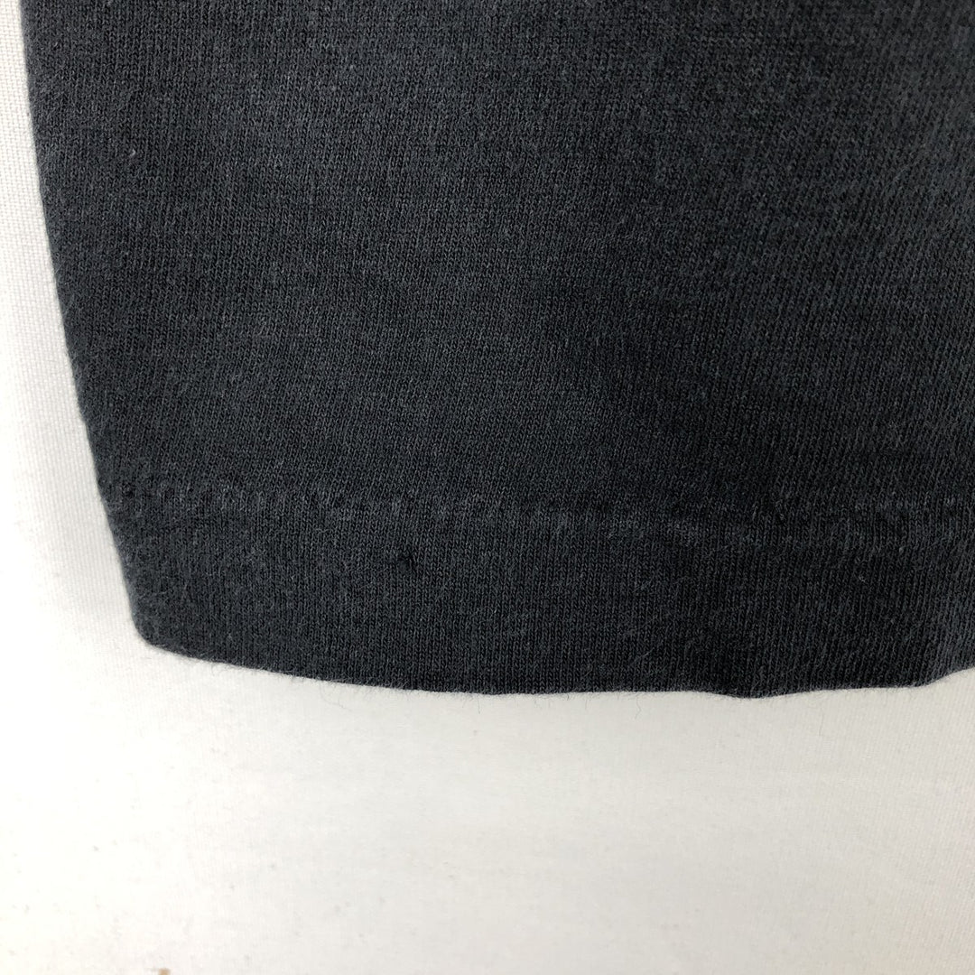 90'S Peacock Papers Advertising T-Shirt, Made in USA, Men's XL equivalent, Vintage cotton black type Vintage Second Hand