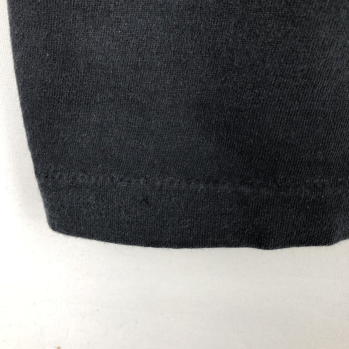 90'S Peacock Papers Advertising T-Shirt, Made in USA, Men's XL equivalent, Vintage cotton black type Vintage Second Hand
