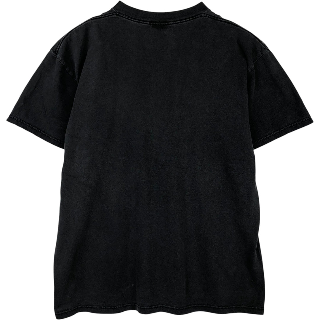 HARD ROCK CAFE Hard Rock Cafe Advertising T-shirt Made in USA Men's L size cotton black type Vintage Second Hand