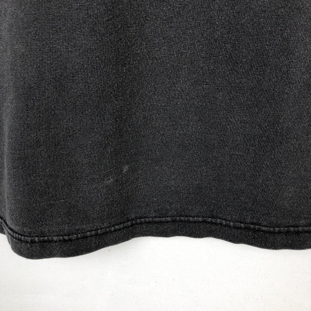 HARD ROCK CAFE Hard Rock Cafe Advertising T-shirt Made in USA Men's L size cotton black type Vintage Second Hand