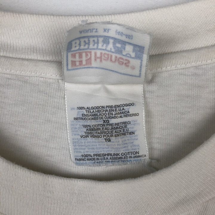 2000'S Hanes ZYRTEC Advertising T-shirt, Men's XL equivalent. cotton white type Vintage Second Hand