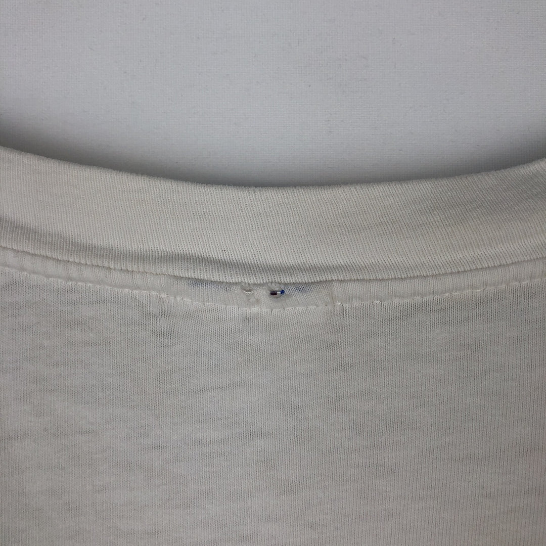 2000'S Hanes ZYRTEC Advertising T-shirt, Men's XL equivalent. cotton white type Vintage Second Hand