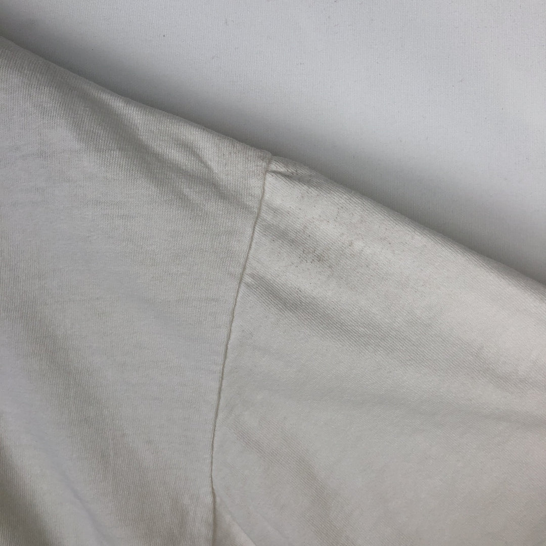 2000'S Hanes ZYRTEC Advertising T-shirt, Men's XL equivalent. cotton white type Vintage Second Hand