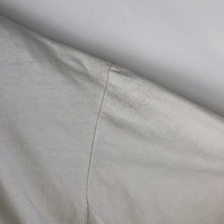 2000'S Hanes ZYRTEC Advertising T-shirt, Men's XL equivalent. cotton white type Vintage Second Hand