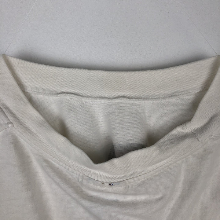 2000'S Hanes ZYRTEC Advertising T-shirt, Men's XL equivalent. cotton white type Vintage Second Hand