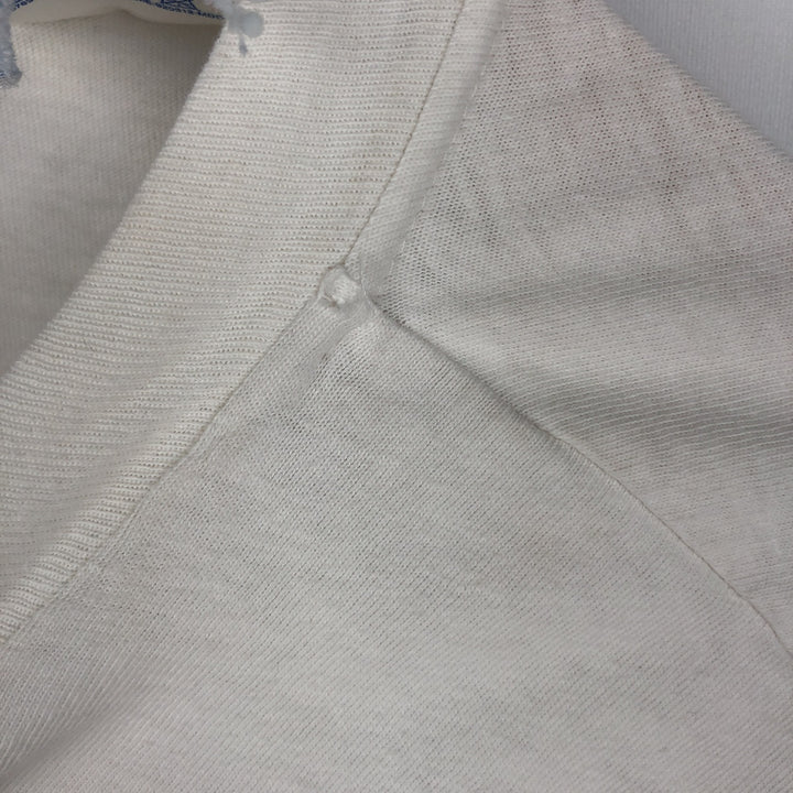 2000'S Hanes ZYRTEC Advertising T-shirt, Men's XL equivalent. cotton white type Vintage Second Hand