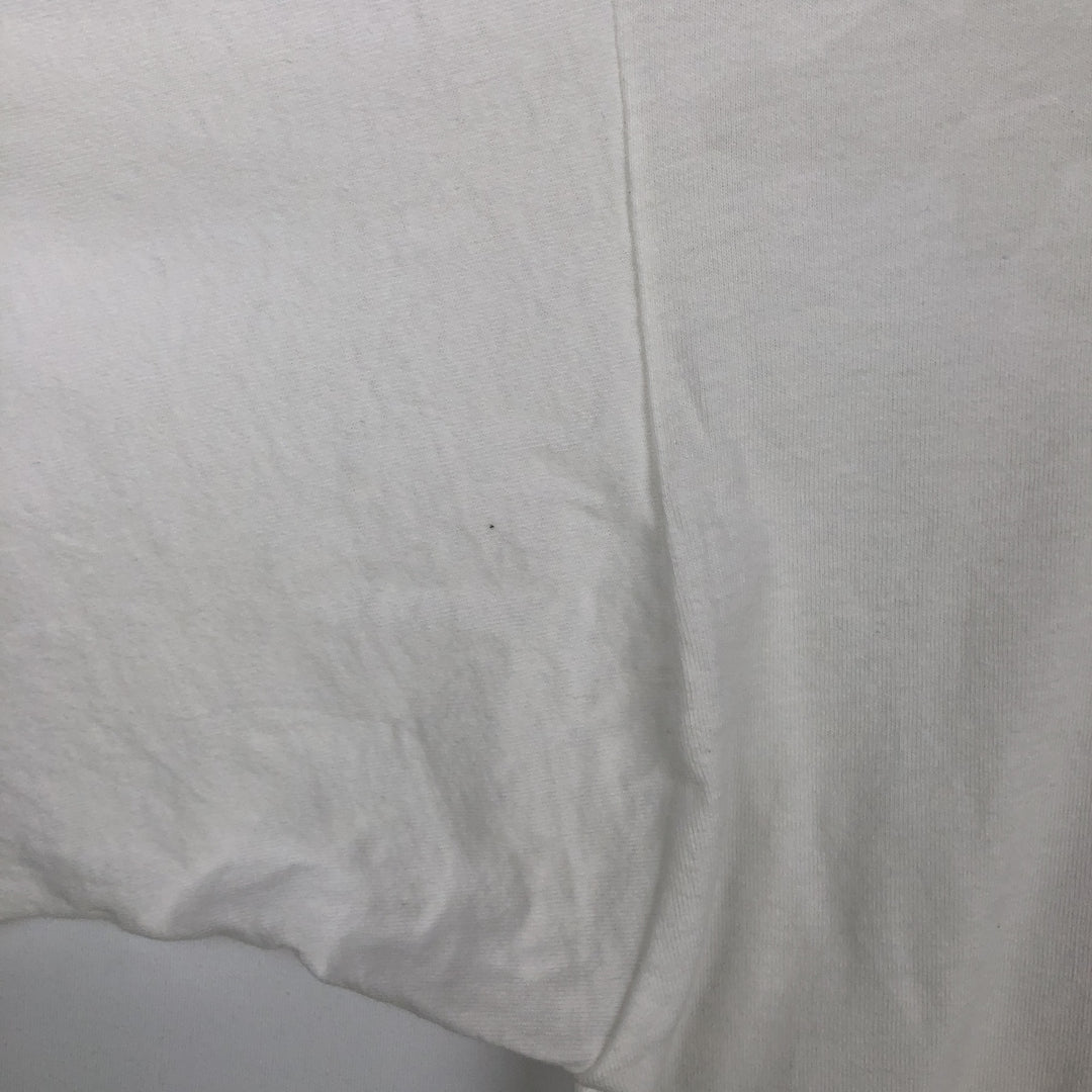 90'S PLANET HOLLYWOOD Advertising T-Shirt, Made in USA, Men's XXL equivalent, Vintage cotton white type Vintage Second Hand