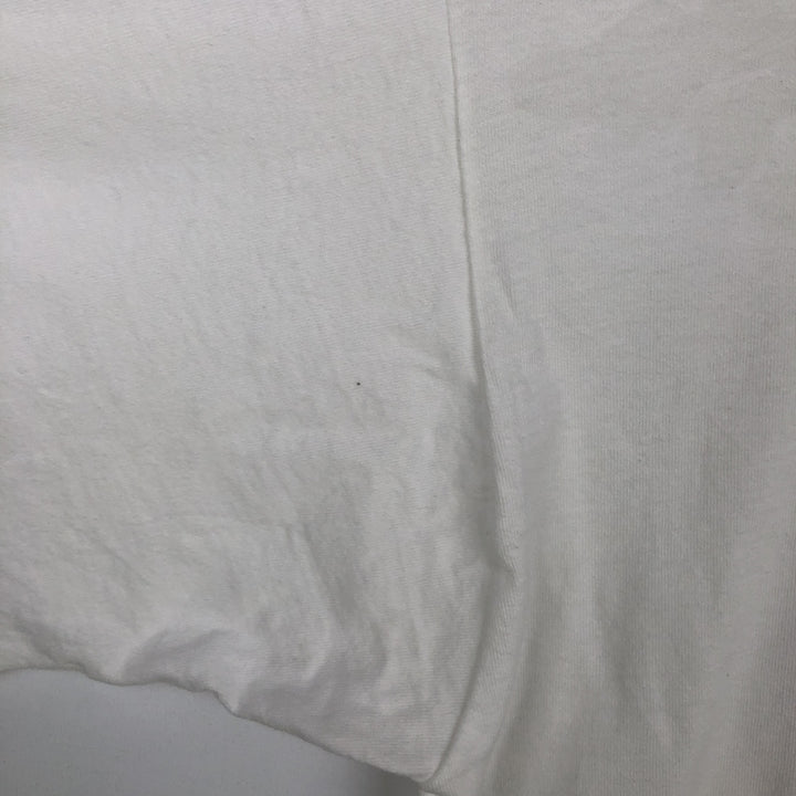 90'S PLANET HOLLYWOOD Advertising T-Shirt, Made in USA, Men's XXL equivalent, Vintage cotton white type Vintage Second Hand
