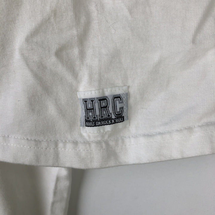 HARD ROCK CAFE Hard Rock Cafe Advertising T-shirt Men's XXL cotton white type Vintage Second Hand