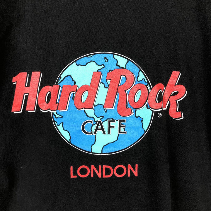 HARD ROCK CAFE Hard Rock Cafe Advertising T-shirt Men's XL size cotton black type Vintage Second Hand