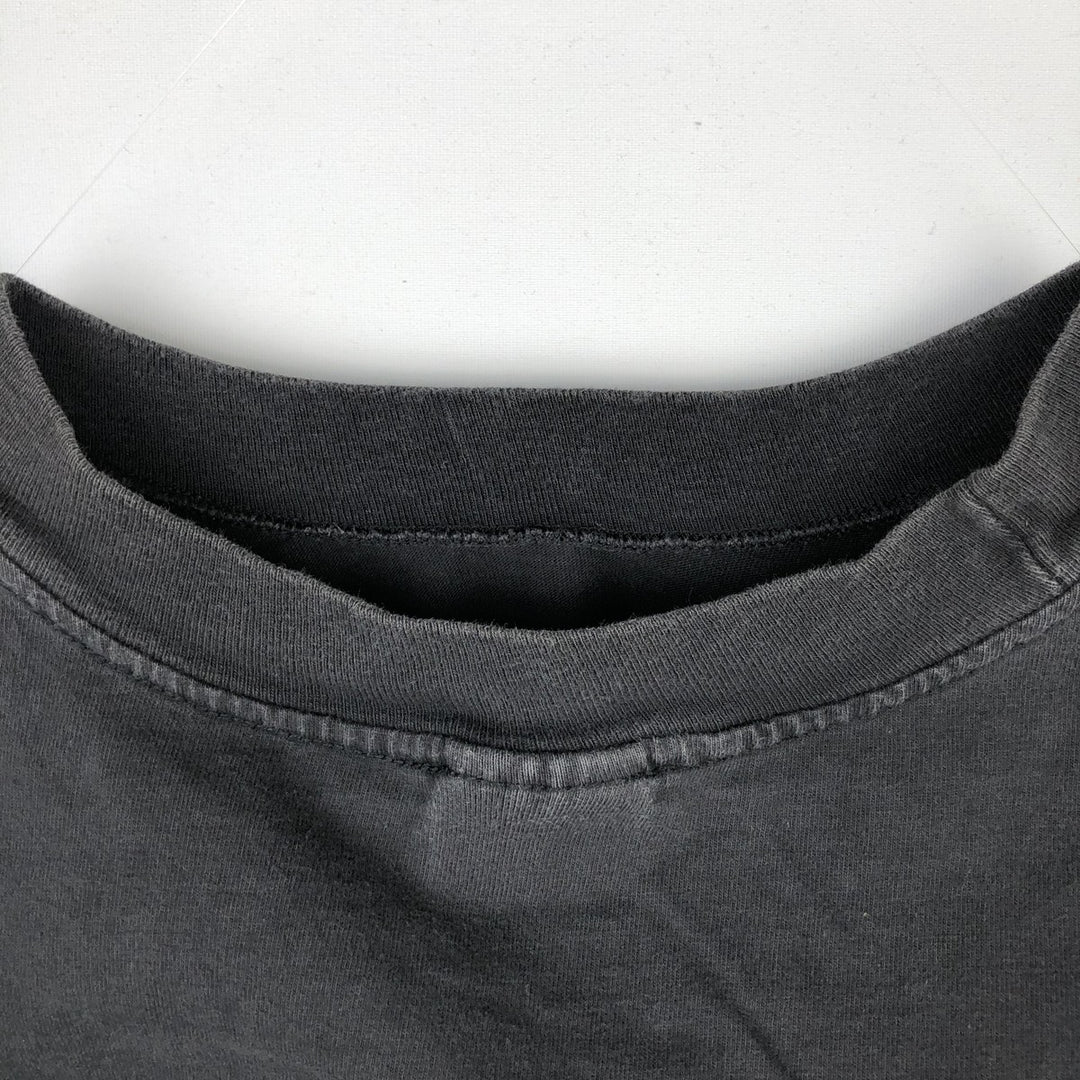 90s-00'S Hanes BEEFY-T JCPenney Advertising T-shirt, Men's XL equivalent, Vintage cotton black type Vintage Second Hand