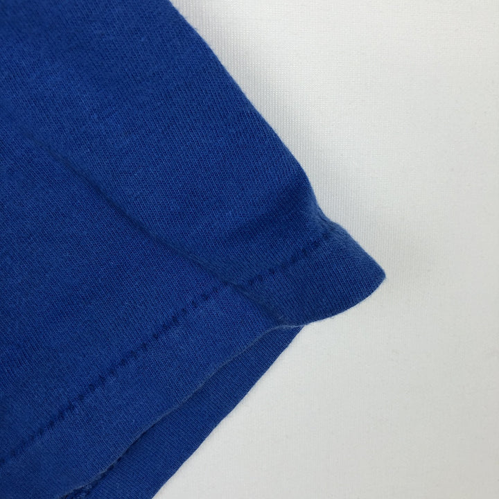 90'S Hanes BEEFY-T Sony Advertising T-Shirt, Men's Size L (approx.), Vintage cotton blue type Vintage Second Hand
