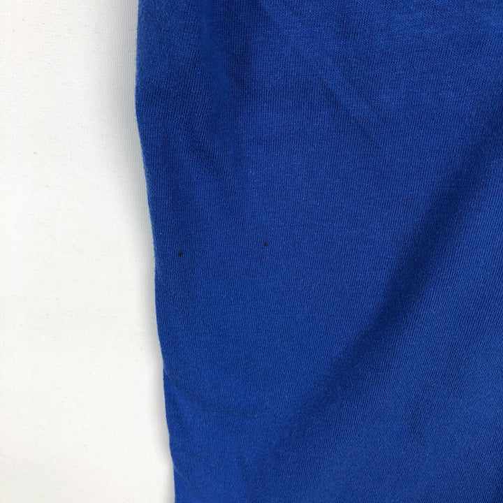 90'S Hanes BEEFY-T Sony Advertising T-Shirt, Men's Size L (approx.), Vintage cotton blue type Vintage Second Hand