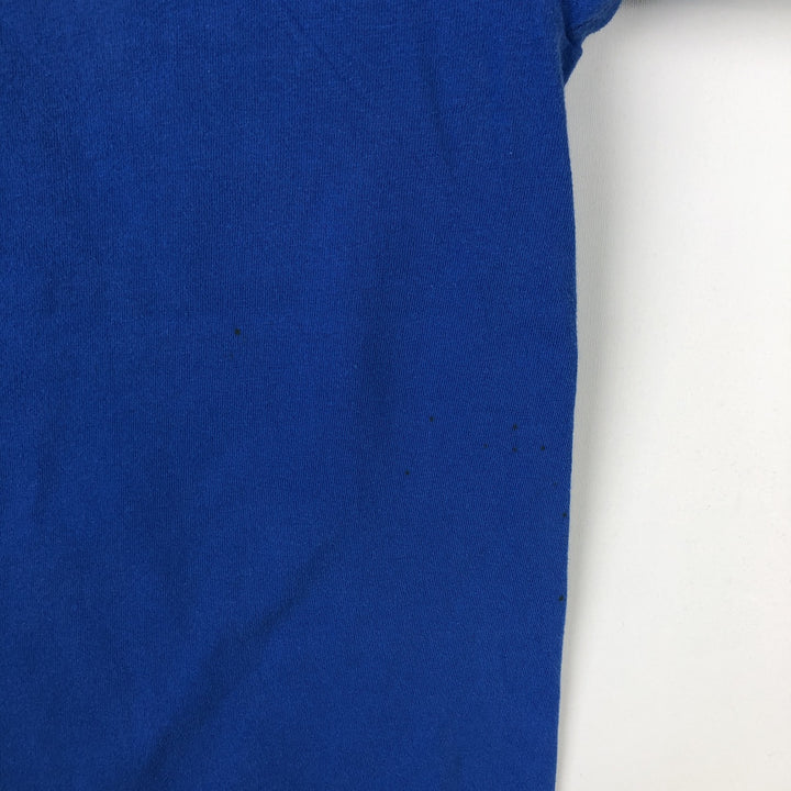 90'S Hanes BEEFY-T Sony Advertising T-Shirt, Men's Size L (approx.), Vintage cotton blue type Vintage Second Hand