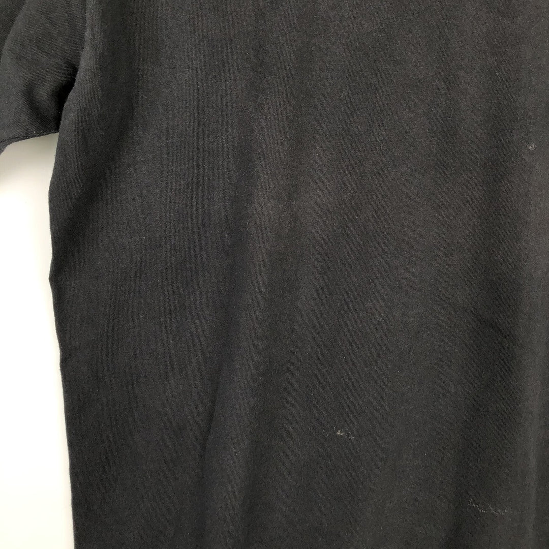 2000'S Delta Budweiser advertising T-shirt, men's size XL (approx.) cotton black type Vintage Second Hand