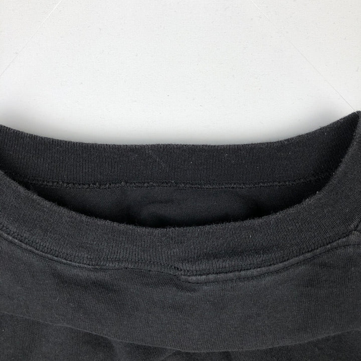 2000'S Delta Budweiser advertising T-shirt, men's size XL (approx.) cotton black type Vintage Second Hand