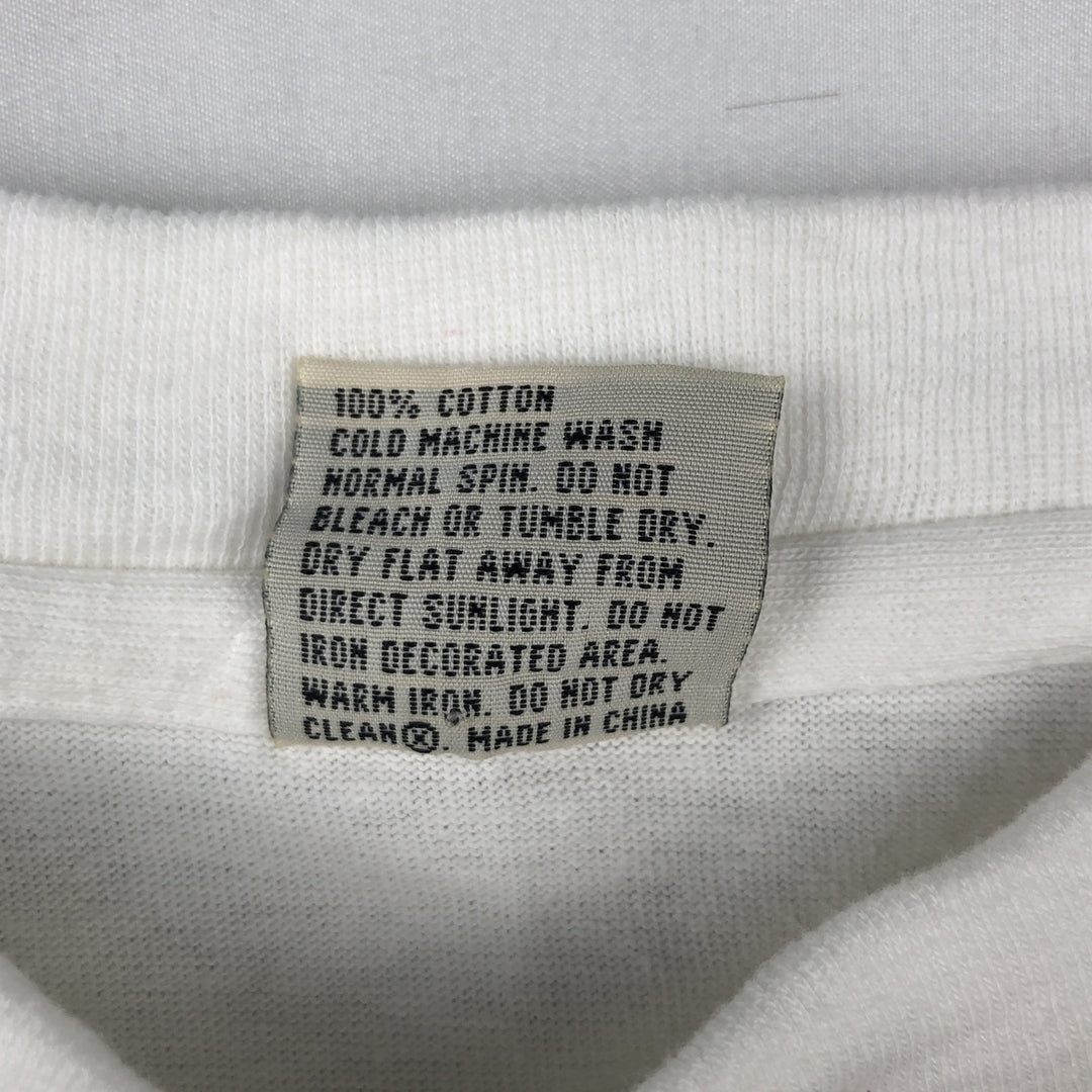 HARD ROCK CAFE Hard Rock Cafe Advertising T-shirt Men's XL size cotton white type Vintage Second Hand