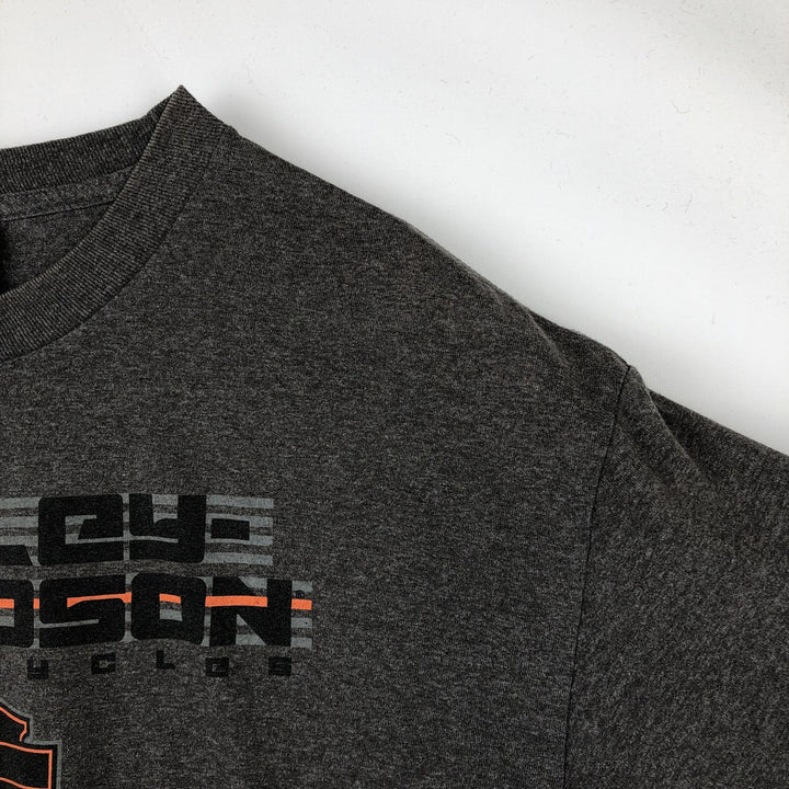 Harley-Davidson Motorcycle Bike T-shirt, Men's XL size cotton Charcoal Vintage Second Hand