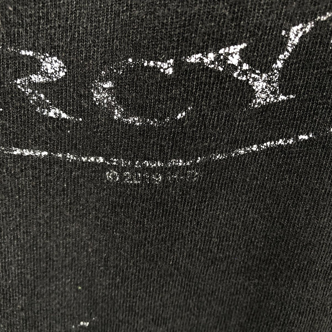 Harley-Davidson Skull Pattern Motorcycle Bike T-shirt Men's XL unclear black type Vintage Second Hand