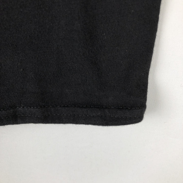 Harley-Davidson Motorcycle Bike T-shirt Made in USA Men's L size cotton black type Vintage Second Hand