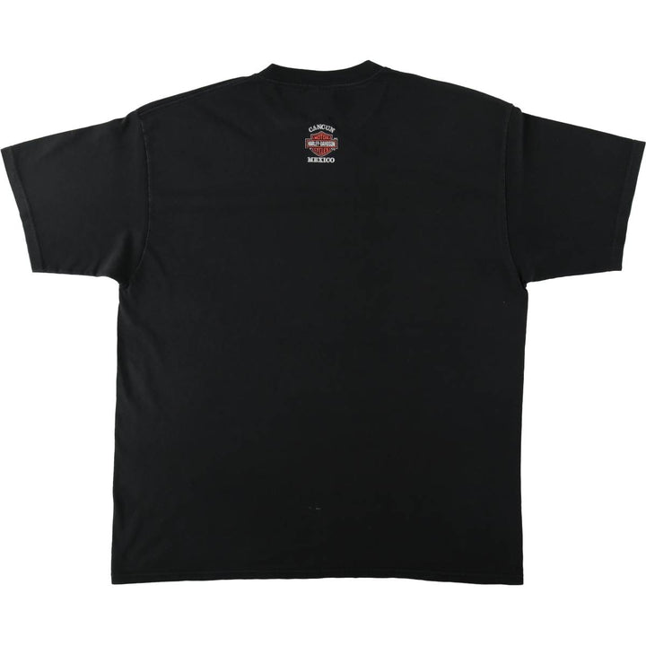 Harley-Davidson Motorcycle Bike T-shirt, Men's XXL cotton black type Vintage Second Hand