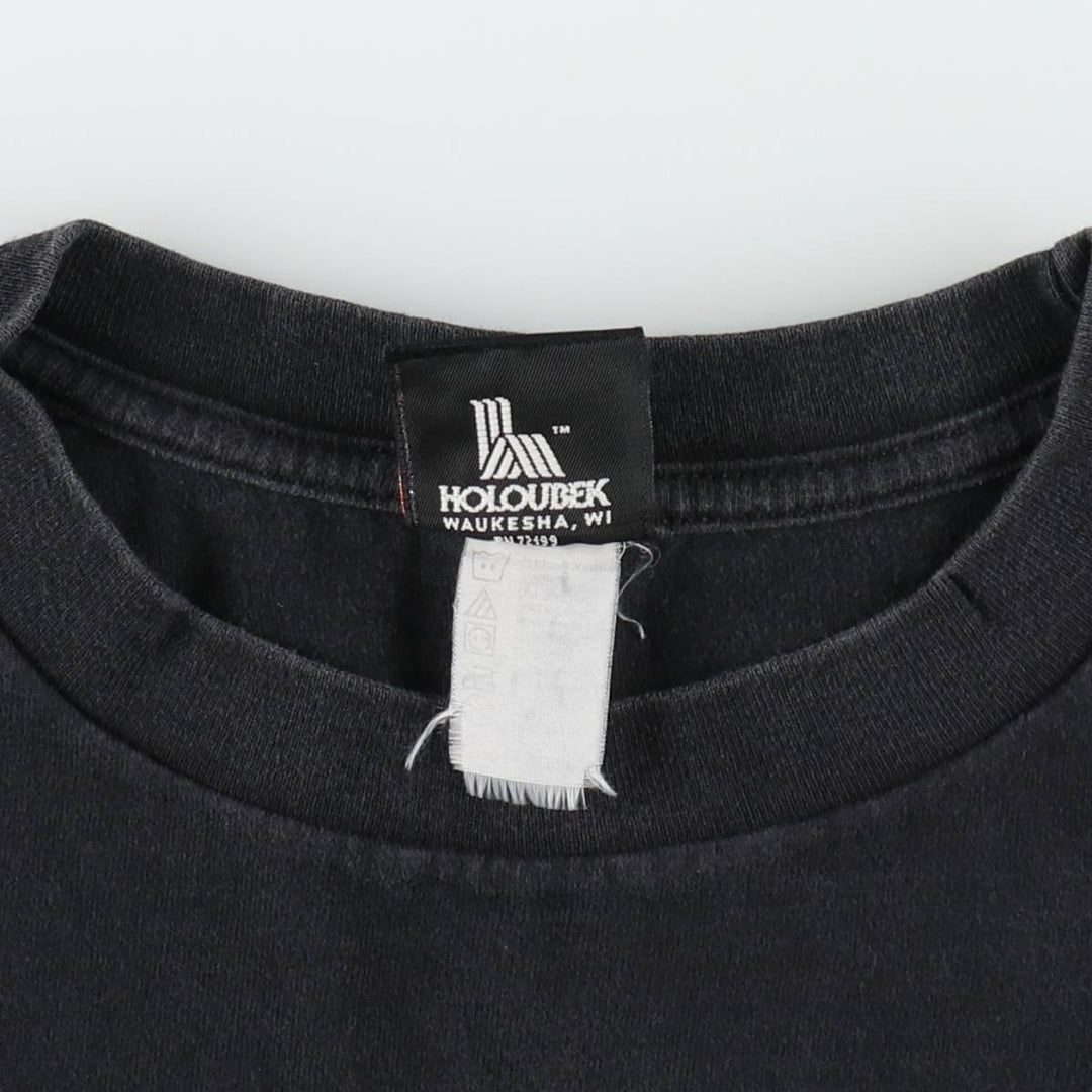 00'S Harley-Davidson Motorcycle Bike T-shirt Men's XL size cotton black type Vintage Second Hand