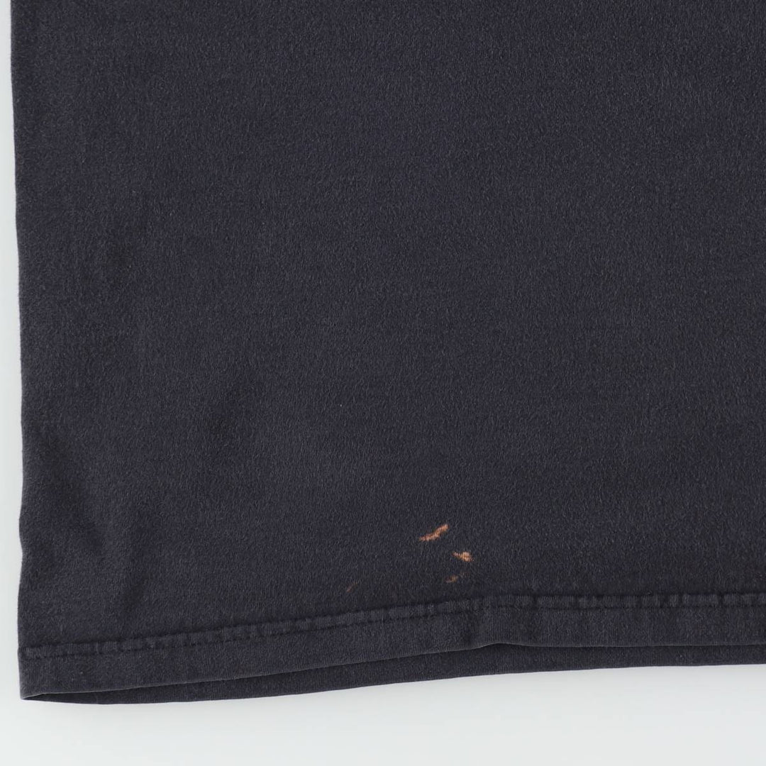 Harley-Davidson Fire Pattern Motorcycle Bike T-Shirt Made in USA Men's XXL cotton black type Vintage Second Hand