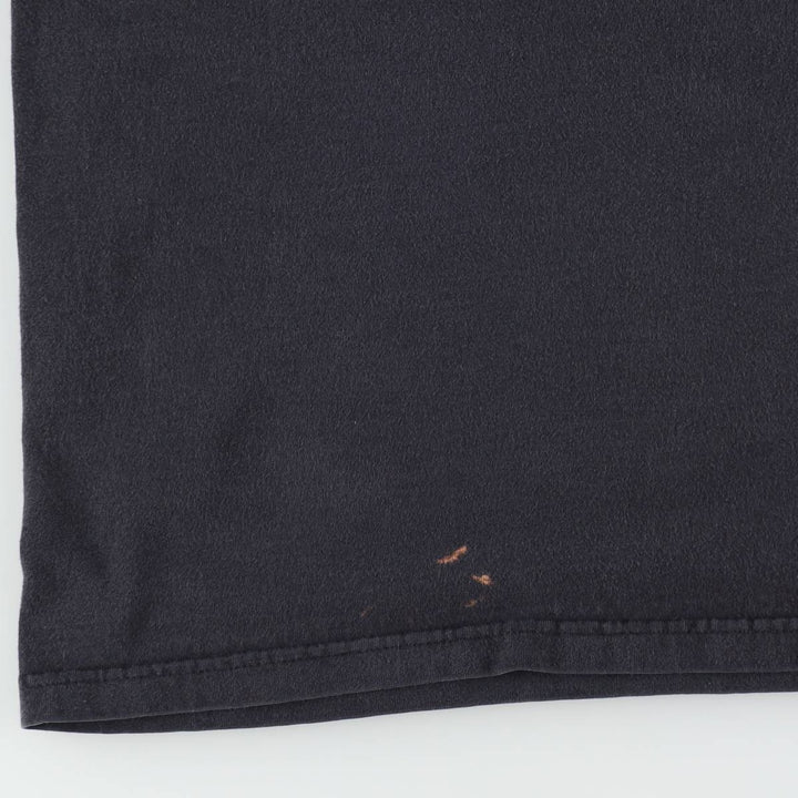 Harley-Davidson Fire Pattern Motorcycle Bike T-Shirt Made in USA Men's XXL cotton black type Vintage Second Hand