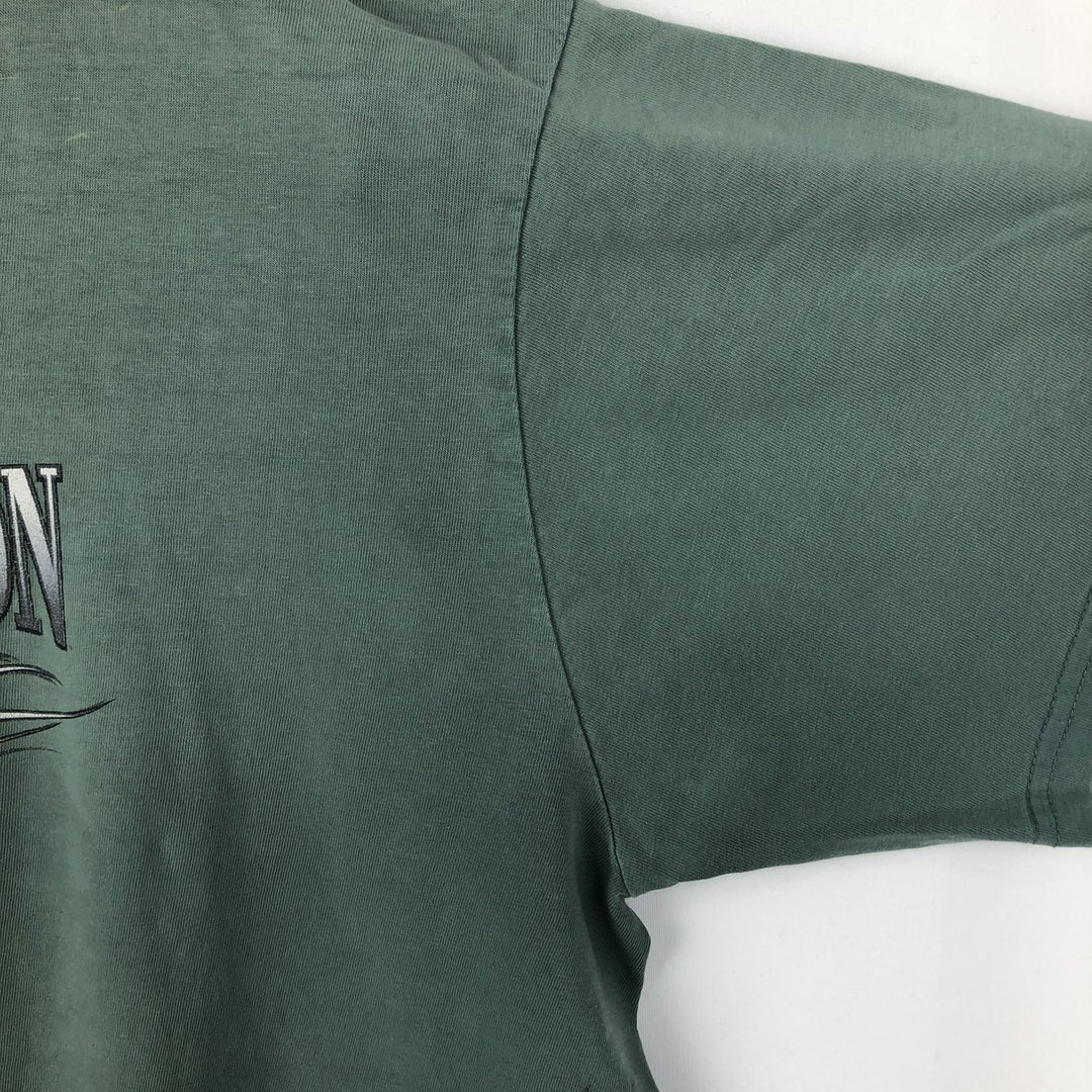 Harley-Davidson Motorcycle Bike T-shirt, Men's XXL unclear green type Vintage Second Hand
