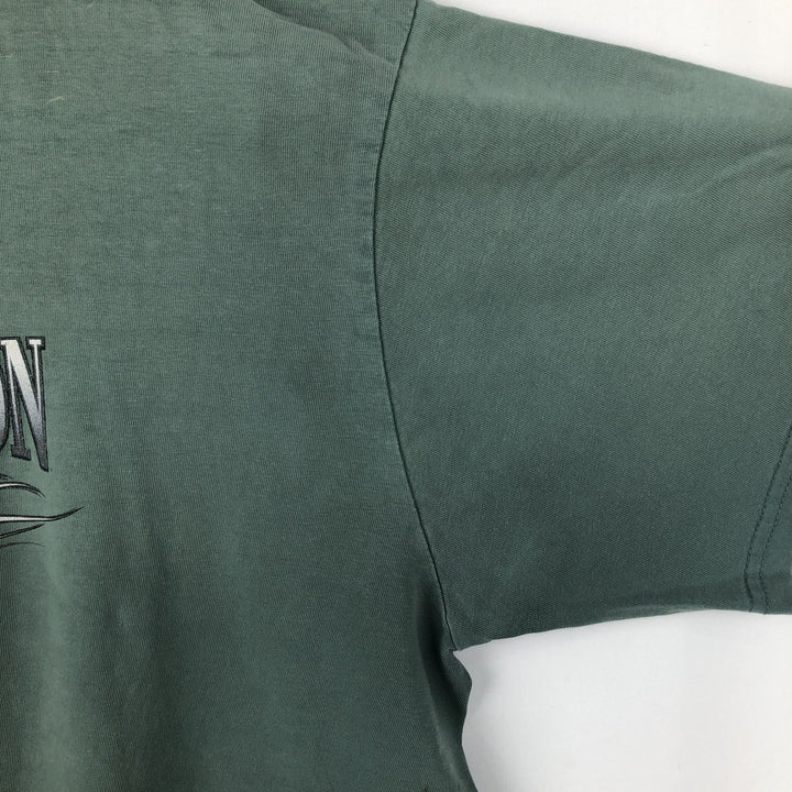 Harley-Davidson Motorcycle Bike T-shirt, Men's XXL unclear green type Vintage Second Hand