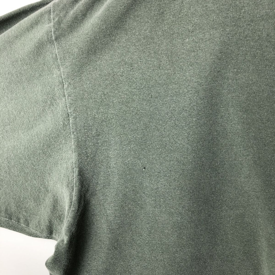 Harley-Davidson Motorcycle Bike T-shirt Made in USA Men's XL cotton Green type dark green Vintage Second Hand