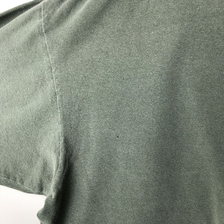 Harley-Davidson Motorcycle Bike T-shirt Made in USA Men's XL cotton Green type dark green Vintage Second Hand