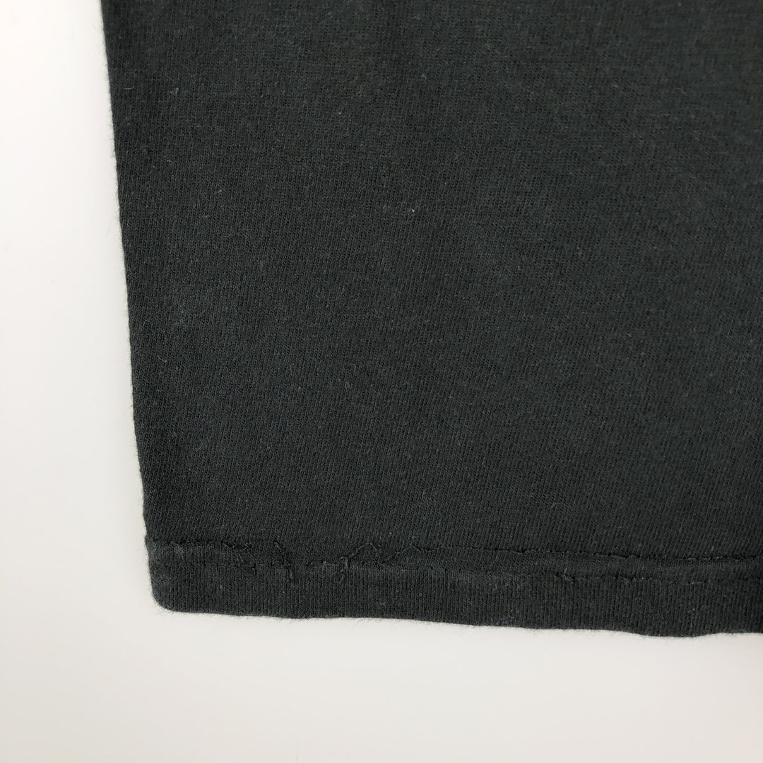 00'S Harley-Davidson Motorcycle Bike T-shirt Men's M size unclear black type Vintage Second Hand