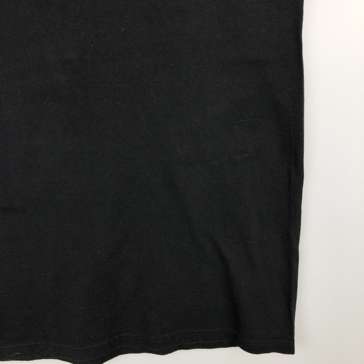 90'S Harley-Davidson American flag pattern motorcycle t-shirt, made in USA, men's size M equivalent, vintage. cotton black type Vintage Second Hand